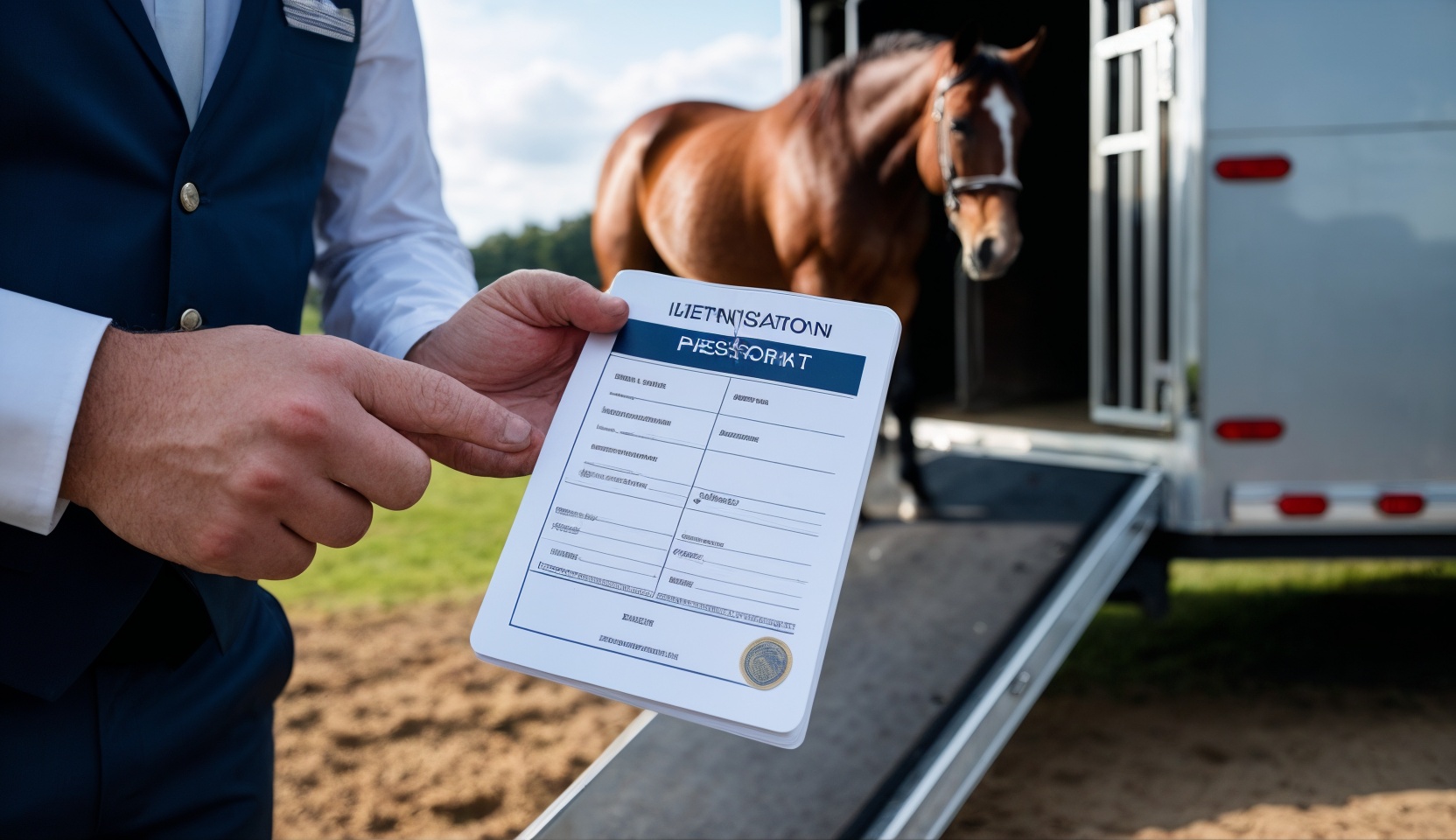Quels documents pour transporter un cheval ?